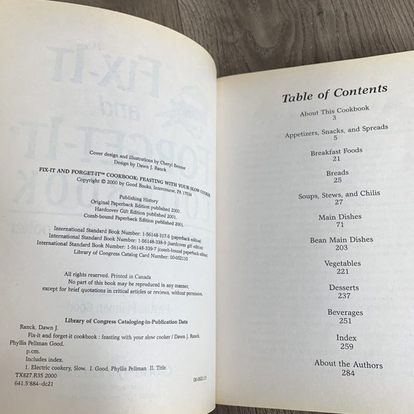 Fix It & Forget It Cookbook Collection Robin Rifkin 2000 Paperbook - Picture 10 of 12